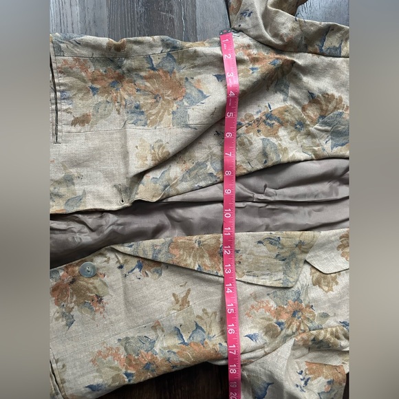 Jennifer Moore Petites size 2p 100% Linen #B16 - Picture 5 of 5